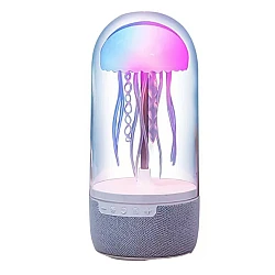 Boxa portabila cu design meduza efecte de iluminare 7 culori bluetooth