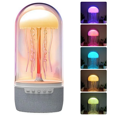Boxa portabila cu design meduza efecte de iluminare 7 culori bluetooth Boxa portabila cu design meduza efecte de iluminare 7 culori bluetooth