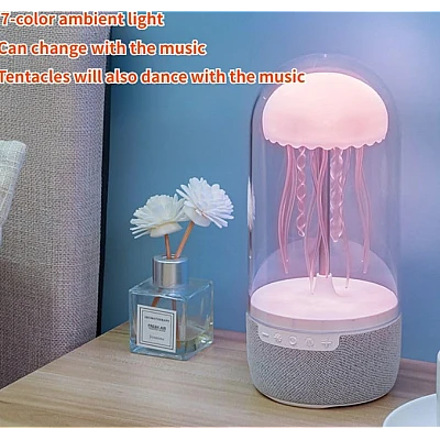 Boxa portabila cu design meduza efecte de iluminare 7 culori bluetooth Boxa portabila cu design meduza efecte de iluminare 7 culori bluetooth