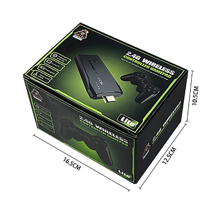 Consola Game stick cu peste 20000 de jocuri incorporate 2 controlere wireless iesire HDM Consola Game stick cu peste 20000 de jocuri incorporate 2 controlere wireless iesire HDM