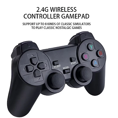 Consola Game stick cu peste 20000 de jocuri incorporate 2 controlere wireless iesire HDM Consola Game stick cu peste 20000 de jocuri incorporate 2 controlere wireless iesire HDM