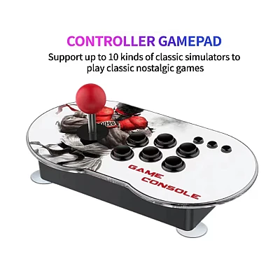 Consola de Jocuri Retro Arcade Jocuri Preinstalate Port HDMI Peste 15000 de Jocuri Design Compact Consola de Jocuri Retro Arcade Jocuri Preinstalate Port HDMI Peste 15000 de Jocuri Design Compact