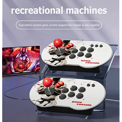 Consola de Jocuri Retro Arcade Jocuri Preinstalate Port HDMI Peste 15000 de Jocuri Design Compact Consola de Jocuri Retro Arcade Jocuri Preinstalate Port HDMI Peste 15000 de Jocuri Design Compact