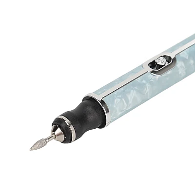 Pila electrica de unghii fara fir albastra cu 5 capete Pila electrica de unghii fara fir albastra cu 5 capete