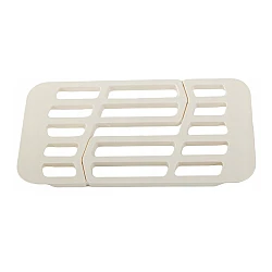 Suport telescopic pentru chiuveta alb 33x17cm
