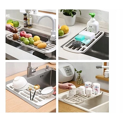 Suport telescopic pentru chiuveta alb 33x17cm Suport telescopic pentru chiuveta alb 33x17cm