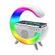 Boxa multifunctionala G500 3 in 1 lampa LED RGB smart bluetooth incarcator telefon wireless lumina RGB Boxa multifunctionala G500 3 in 1 lampa LED RGB smart bluetooth incarcator telefon wireless lumina RGB