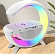 Boxa multifunctionala G500 3 in 1 lampa LED RGB smart bluetooth incarcator telefon wireless lumina RGB Boxa multifunctionala G500 3 in 1 lampa LED RGB smart bluetooth incarcator telefon wireless lumina RGB