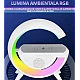 Boxa multifunctionala G500 3 in 1 lampa LED RGB smart bluetooth incarcator telefon wireless lumina RGB Boxa multifunctionala G500 3 in 1 lampa LED RGB smart bluetooth incarcator telefon wireless lumina RGB