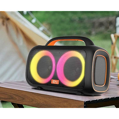 Boxa portabila karaoke ZQS L19 cu Bluetooth si 2 microfoane Boxa portabila karaoke ZQS L19 cu Bluetooth si 2 microfoane