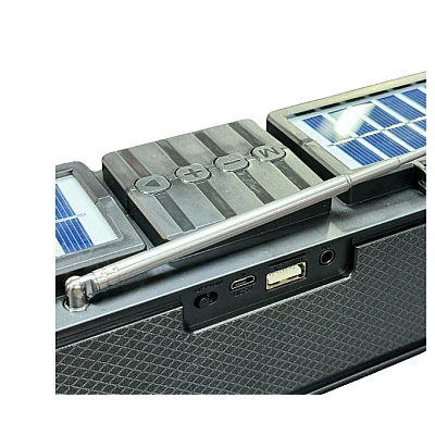 Boxa portabila bluetooth P18 cu incarcare solara USB FM MICRO SD Boxa portabila bluetooth P18 cu incarcare solara USB FM MICRO SD