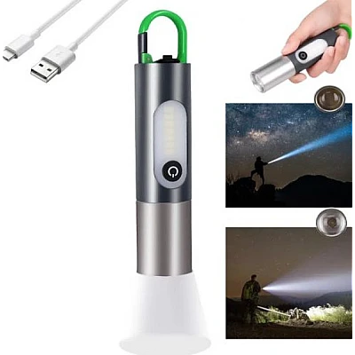 Lanterna de Camping 20cm cu Acumulator si Agatatoare Digital Thunder XST 836 Lanterna de Camping 20cm cu Acumulator si Agatatoare Digital Thunder XST 836