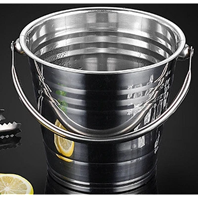 Frapiera inox penru gheata si bauturi cu manere laterale 6L tip GALEATA