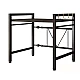 Raft metalic cuptor cu microunde etajera ajustabila Metal 4 Carlige