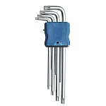 Set 9 chei imbus torx T10 T50 cu brat lung si cap sferic 1.5 - 10 mm