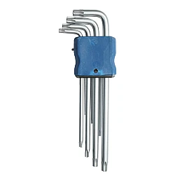 Set 9 chei imbus torx T10 T50 cu brat lung si cap sferic 1.5 - 10 mm