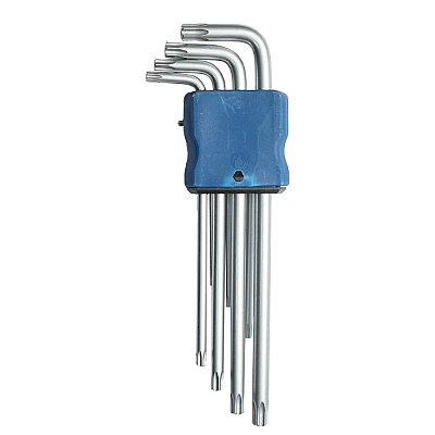 Set 9 chei imbus torx T10 T50 cu brat lung si cap sferic 1.5 - 10 mm Set 9 chei imbus torx T10 T50 cu brat lung si cap sferic 1.5 - 10 mm
