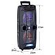 Boxa wireless KTS 1743 cu microfon telecomanda 8 x 2 inch