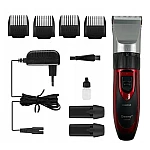Aparat de tuns Geemy 9 in 1 model GM 550 cu accesorii Rosu