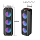 Boxa portabila Bluetooth de 3x8 inci ZQS 8303 cu microfon si telecomanda Boxa portabila Bluetooth de 3x8 inci ZQS 8303 cu microfon si telecomanda