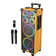 Boxa karaoke JQS 9088L de 8 x 2 inch 18000W cu led multicolor