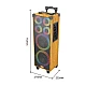 Boxa karaoke JQS 9088L de 8 x 2 inch 18000W cu led multicolor