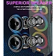 Boxa karaoke JQS 9088L de 8 x 2 inch 18000W cu led multicolor