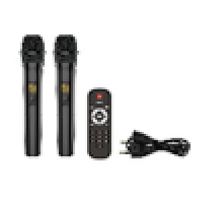 Boxa karaoke JQS 9088L de 8 x 2 inch 18000W cu led multicolor