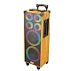 Boxa karaoke JQS 9088L de 8 x 2 inch 18000W cu led multicolor