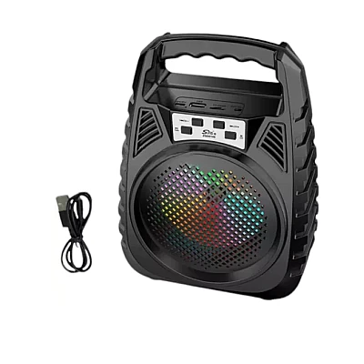 Boxa portabila ZQS 6148 de 30W PMPO BT/FM/USB LED 1500mAh Boxa portabila ZQS 6148 de 30W PMPO BT/FM/USB LED 1500mAh