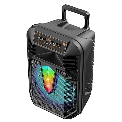 Boxa portabila 15 inch cu microfon KTS 2071 RGB Bluetooth USB SD FM tip TROLLER Boxa portabila 15 inch cu microfon KTS 2071 RGB Bluetooth USB SD FM tip TROLLER