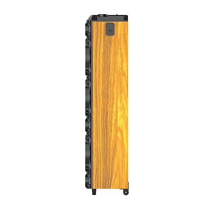 Boxa portabila mare ZQS8315 de 18000W cu 2 microfoane si telecomanda