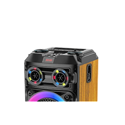 Boxa portabila mare ZQS8315 de 18000W cu 2 microfoane si telecomanda