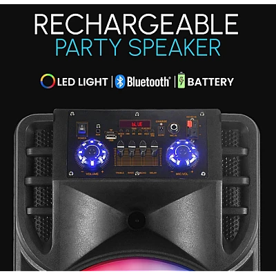 Boxa portabila ZQS 12203 2 Difuzoare x 12 Inch Bluetooth 80W PMPO Subwoofer Super Bass Microfon Telecomanda Boxa portabila ZQS 12203 2 Difuzoare x 12 Inch Bluetooth 80W PMPO Subwoofer Super Bass Microfon Telecomanda