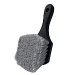 Perie pentru roti/anvelope 215 x 55 x 55 mm Gri/Negru