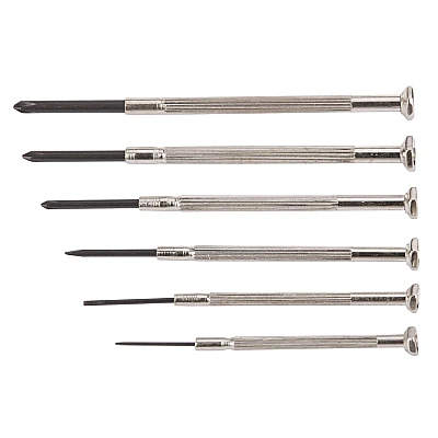 Set 6 Surubelnite pentru Ceas de la 0 la 3 mm Set 6 Surubelnite pentru Ceas de la 0 la 3 mm
