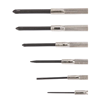 Set 6 Surubelnite pentru Ceas de la 0 la 3 mm Set 6 Surubelnite pentru Ceas de la 0 la 3 mm