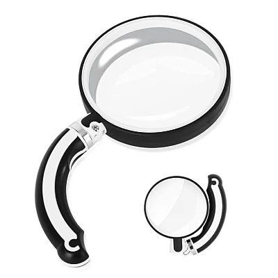 Lupa pliabila 2.5X focusare 200mm cu diametrul de 90 mm Lupa pliabila 2.5X focusare 200mm cu diametrul de 90 mm