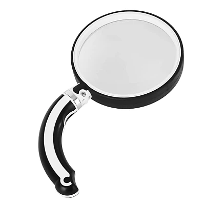 Lupa pliabila 2.5X focusare 200mm cu diametrul de 90 mm Lupa pliabila 2.5X focusare 200mm cu diametrul de 90 mm
