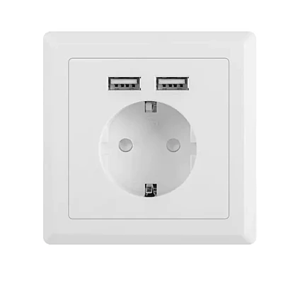 UB Priza de perete 100V - 240V cu 2 porturi USB SO