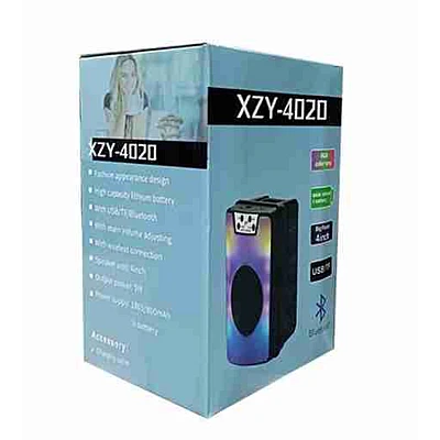 UB Boxa portabila bluetooth XZY-4020 cu led RGB DE 4 INCH UB Boxa portabila bluetooth XZY-4020 cu led RGB DE 4 INCH