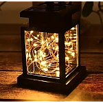 UB Felinar cu incarcare solara lumina calda si instalatie ecorativa interioara