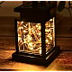 UB Felinar cu incarcare solara lumina calda si instalatie ecorativa interioara