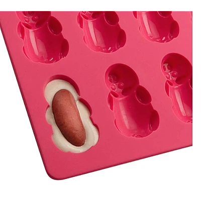 Forma prajituri din silicon pentru ciocolata si bomboane model piggy Forma prajituri din silicon pentru ciocolata si bomboane model piggy