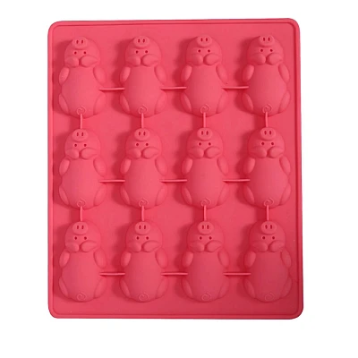 Forma prajituri din silicon pentru ciocolata si bomboane model piggy Forma prajituri din silicon pentru ciocolata si bomboane model piggy