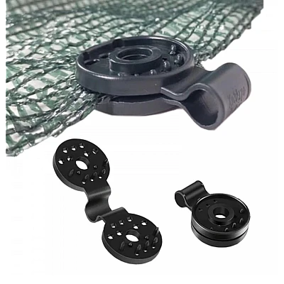 Set 100 Cleme rotunde pentru prins plasa umbrire