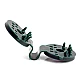 Set 100 Cleme rotunde pentru prins plasa umbrire