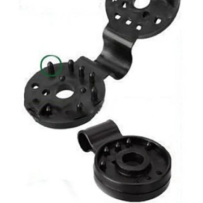 Set 100 Cleme rotunde pentru prins plasa umbrire