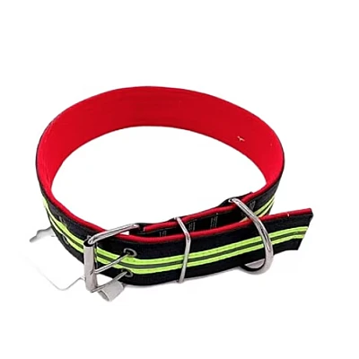 Zgarda (curea) pentru caini 60 cm fluorescenta POLICE DOG