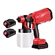 Pistol profesional de vopsit si zugravit electric 800 ml si 2 acumulatori 48V Portabil